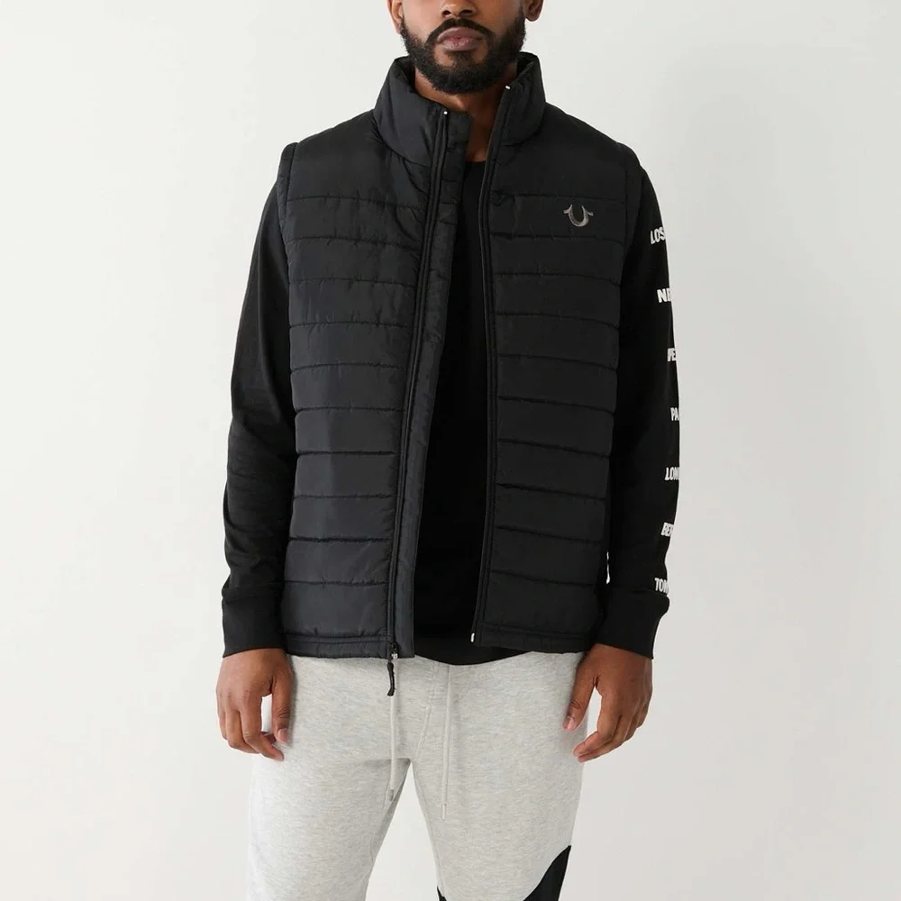 True Religion Men's HS Puffer Vest - Picture 5 of 13